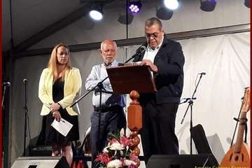 Pregón de las fiestas de San Roque 2019 (Foto TF y TA)